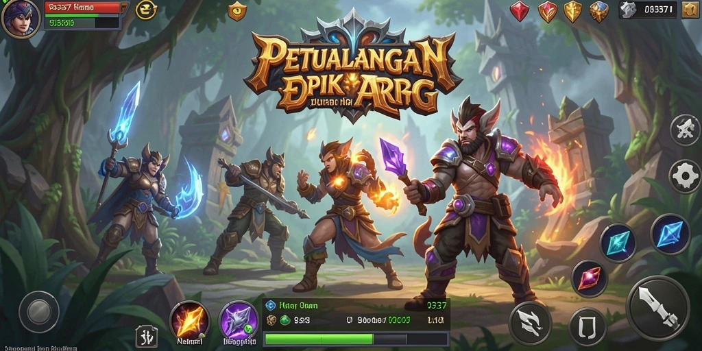 Tangkapan layar menampilkan pertarungan epik di dunia <strong>93337</strong>.