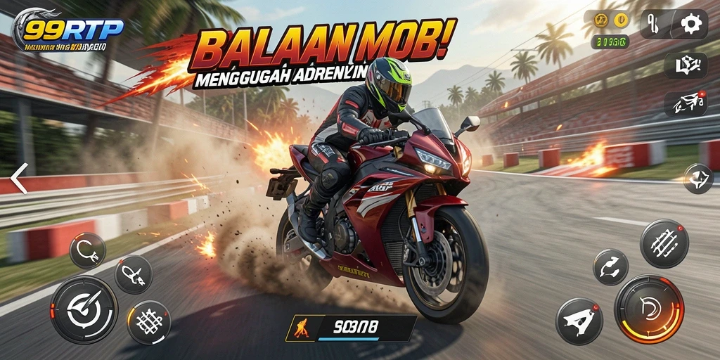 Gameplay menegangkan di balapan motor 99RTP dengan grafis memukau.