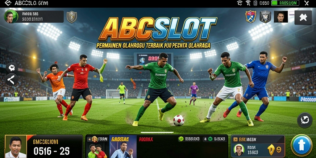 Tampilan menarik dari gameplay ABCSLOT yang mendebarkan dan kompetitif.