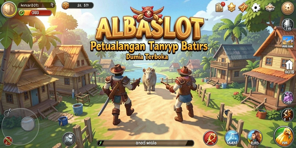 Gameplay ALBASLOT yang menarik dalam dunia terbuka