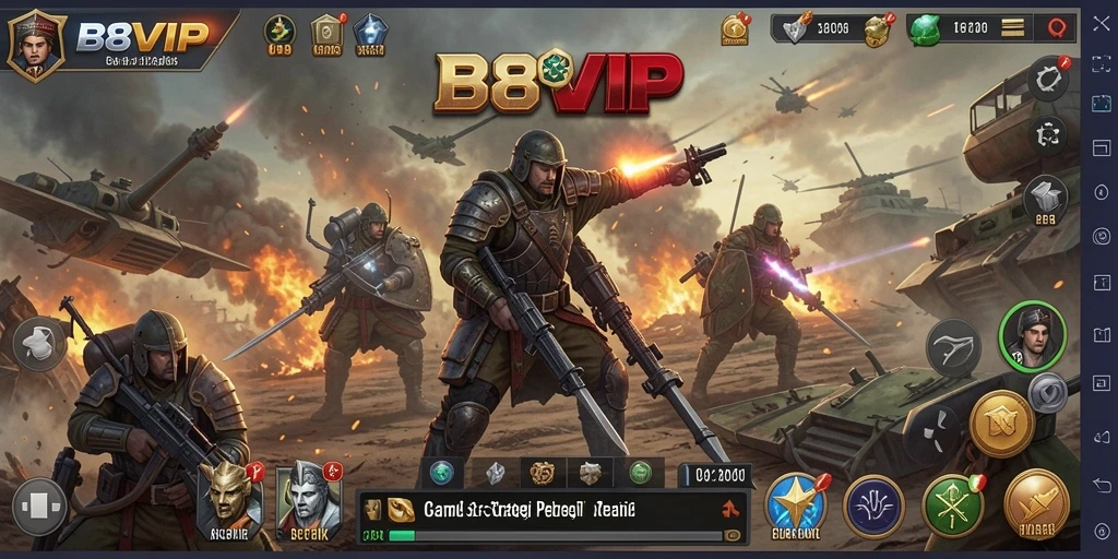 Tampilan menarik dari gameplay SLG yang menantang.