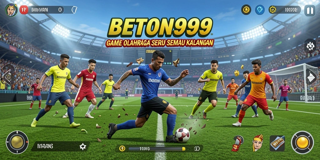 Tampilan gameplay seru dan kompetitif dari BETON999.