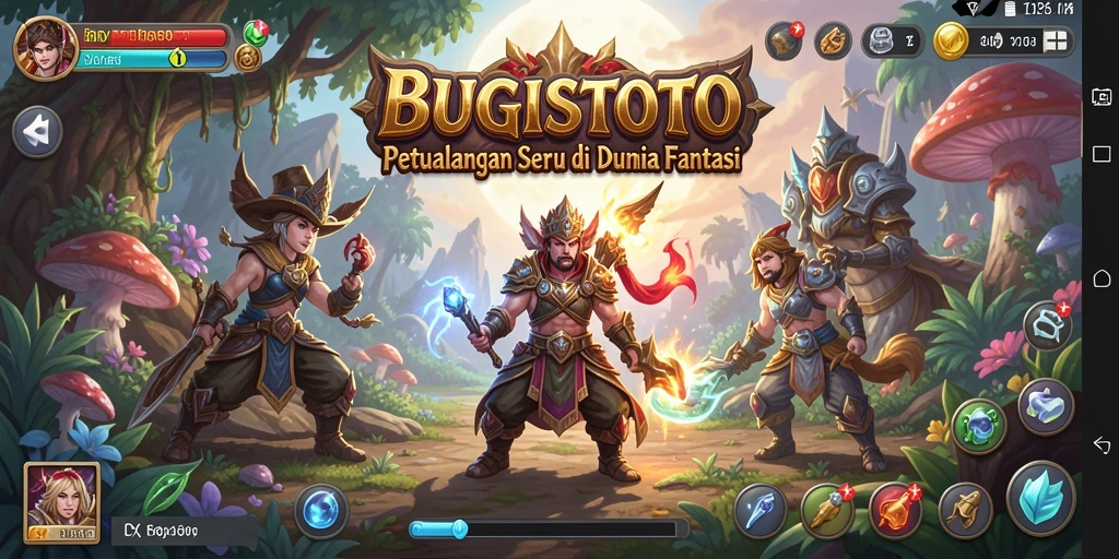Tampilan gameplay menakjubkan dari BUGISTOTO dengan grafik yang memukau.