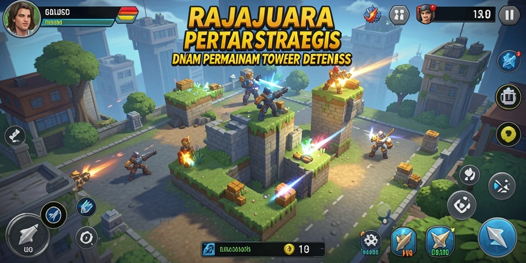 Tampilan gameplay RAJAJUARA yang mendebarkan dan strategis.