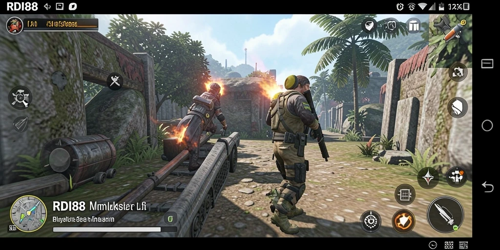 Tampilan gameplay RDI88 yang menakjubkan dan imersif.