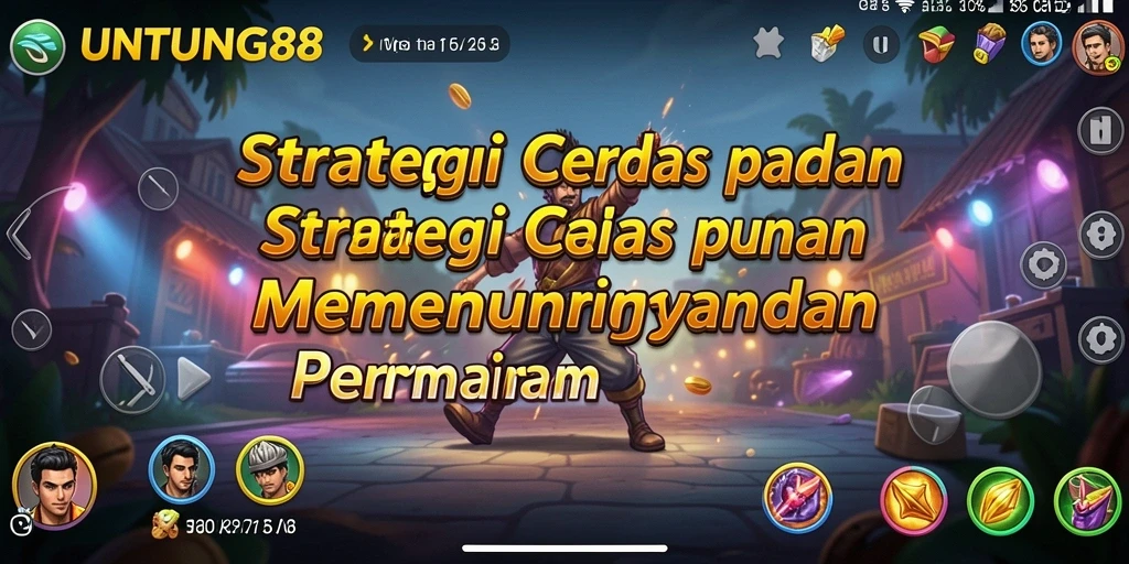 Tampilan gameplay seru dari UNTUNG88 dengan strategi yang mendalam.